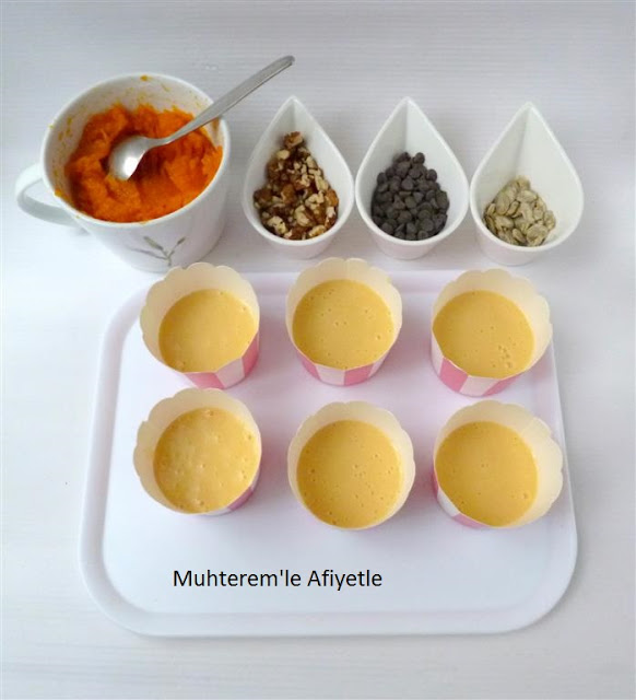 Bal kabaklı muffin tarifi