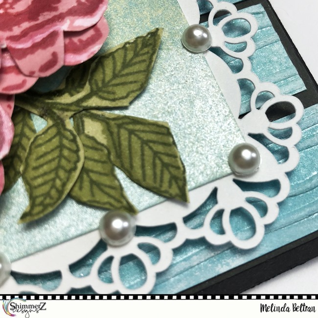 Shimmerz Stamp Background Closeup