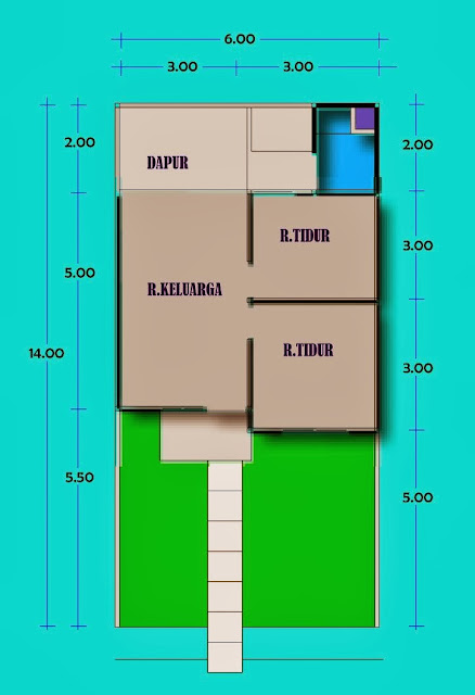 Rumah Sederhana Sehat  Jasa Pembuatan Site Plan