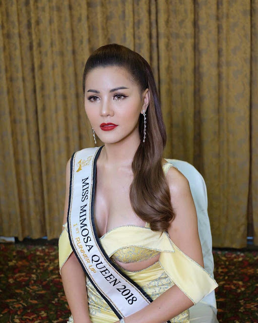 BOMBAY | AIYARAPORN – 1st Runner-Up Miss Mimosa Queen 2018 Instagram photo