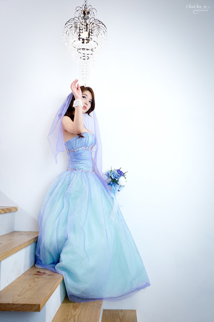 Yoon Joo Ha Lovely in Wedding Dress