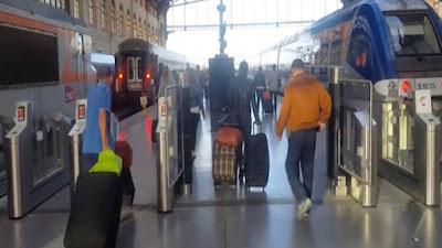 American tourists attacked with acid at French train station