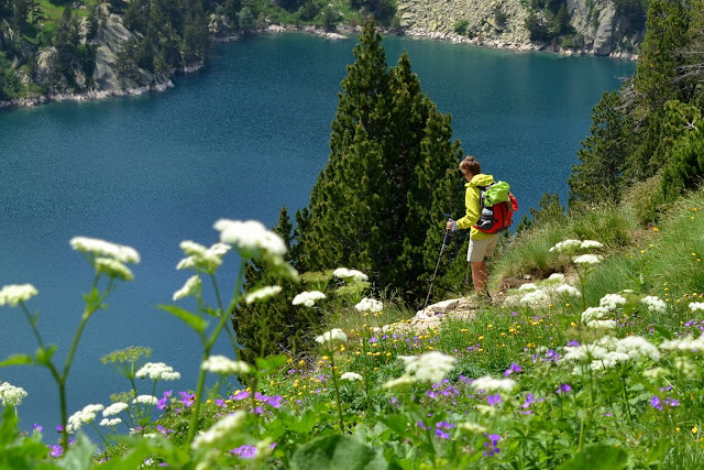 Carros de Foc. Parc nacional aigüestortes i estany sant maurici. Lago de la Restanca. Etapa colomers - Restanca