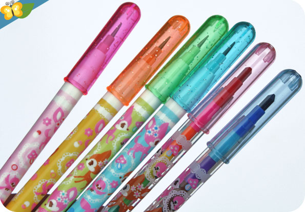 Mes crayons trop kawaii en provenance du japon