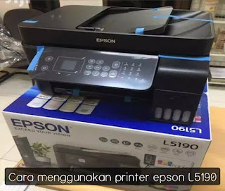 cara scan dan print di printer epson l5190
