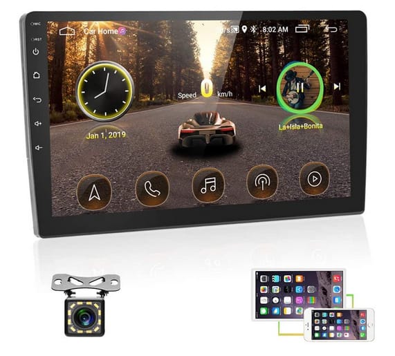 UNITOPSCI Double Din Android Car Stereo GPS Navigation