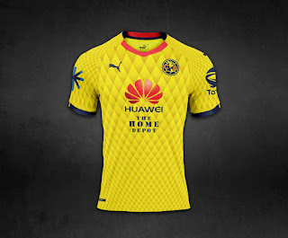 Camiseta América México 2018 - América México Kit 2018 - HOME