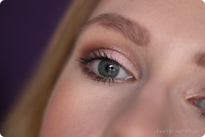 MAC Ellie Goulding LE Limited Edition Make up Look Halcyon Nights Palette Full Face Kit Augen Make up Review Test Bericht Shopping Haul Amu geschminkt Schminke