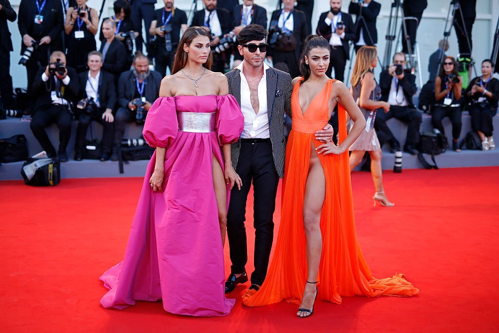 Giulia Salemi and Dayane Mello suffer almighty wardrobe malfunction as  they hit the red carpet
