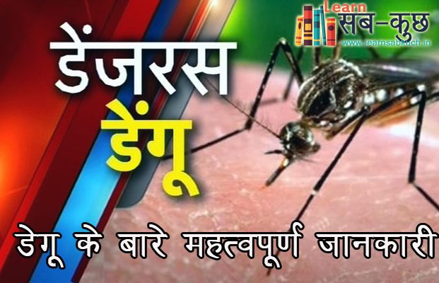 Important information about dengue 