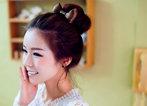 model rambut wanita korea terbaru