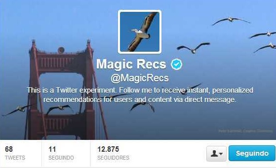 Magic Recs,o misterioso experimento do Twitter