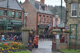 A Bus Trip to the Horses at War Event at Beamish - Horse parade in town