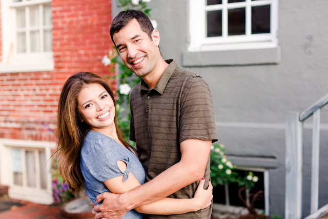 Downtown Annapolis Summer Engagement Session photographed by Maryland wedding photographer Heather Ryan Photography