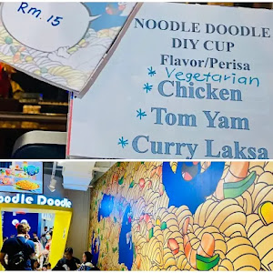 Aktiviti Noodle Cup DIY @ Mamee Jonker House