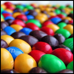 peanut m&m's