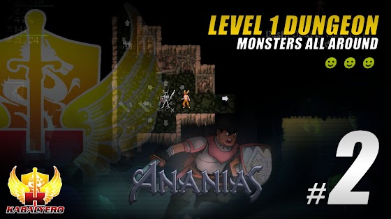 Ananias Roguelike ★ Level 1 Dungeon ★ Monsters All Around 