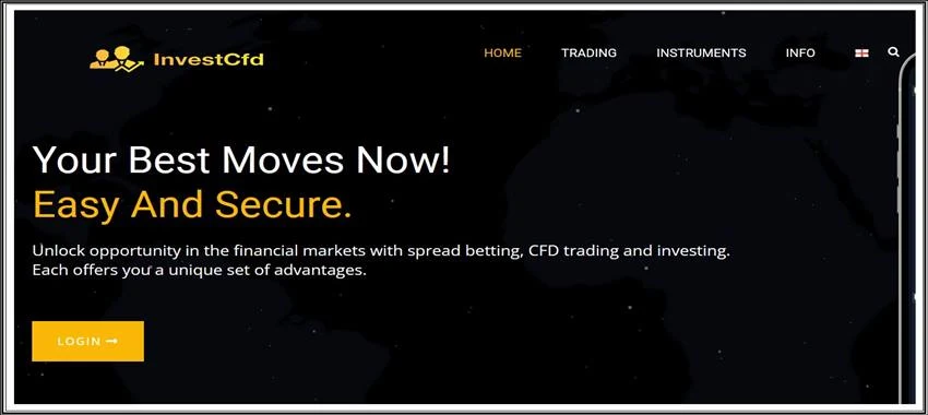 [Мошенники] investcfd.com – Отзывы, развод, лохотрон! Брокер InvestCfd мошенник