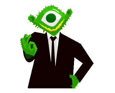 Line クリエイターズスタンプ 黒のスーツのモンスター Example With Gif Animation Line クリエイターズスタンプ 黒のスーツのモンスター Example With Gif Animation