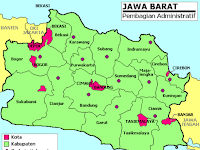 Daftar Kabupaten dan Kota di Provinsi Jawa Barat