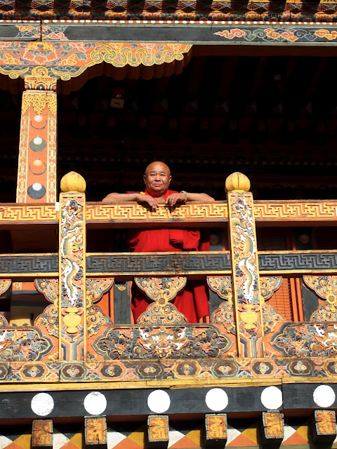 Bhutan monk