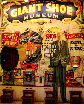 Giant Shoe Museum in Seattle, Washington