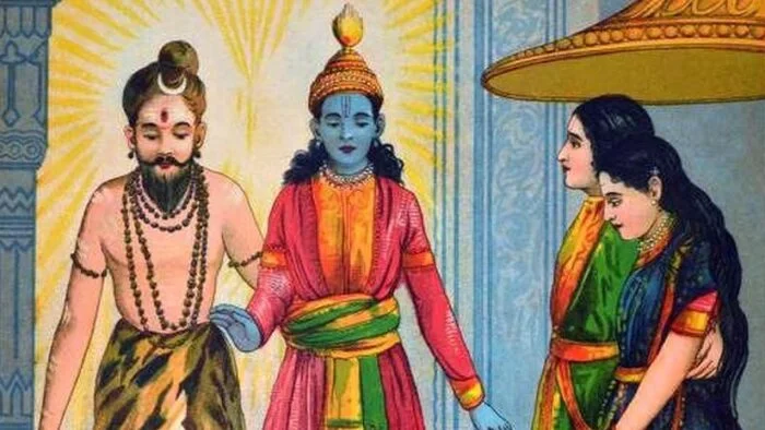 Krishna and the Cowherd Boys Celebrate the Siva-ratri Festival