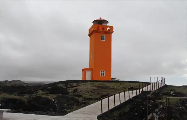 Svortuloft Lighthouse Iceland