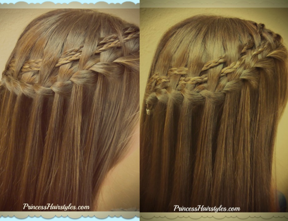 Double Woven Waterfall Braid Tutorial, 2 Braided Hairstyles