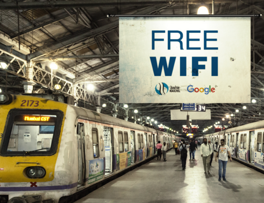 Free WiFi at Mumbai Railway station from Google