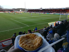 Beef and Onion Pukka Pie Review at Stevenage FC