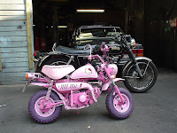 Hello Kitty Small Motorcycle