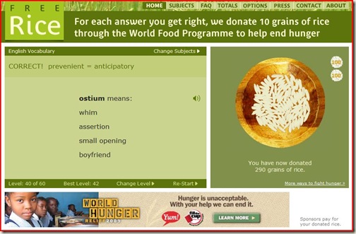 blog free rice