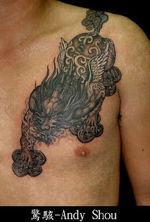 real chinese tiger Tattoo Design artwork picture