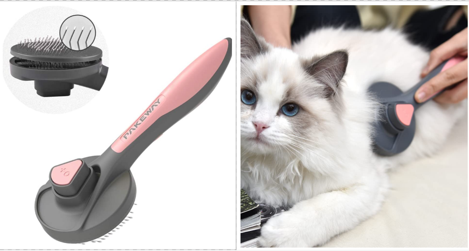 PAKEWAY Cat Grooming Brush for Ragdoll cats