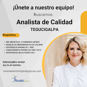 Analista de Calidad - Tegucigalpa