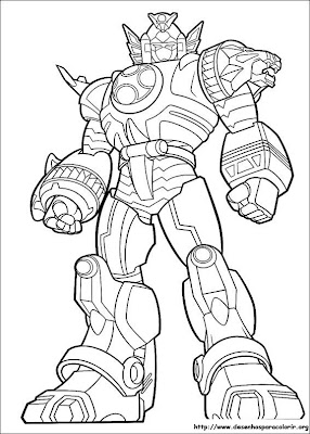 Power Rangers Samurai on Rangers Online  Desenhos Para Colorir