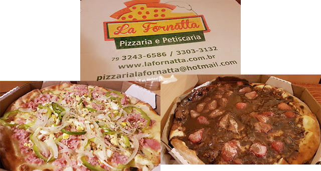 Pizzaria La Fornatta, Aracaju, Sergipe.