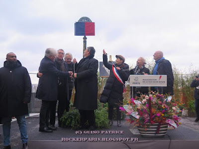 Inauguration Rue David Bowie Paris 13