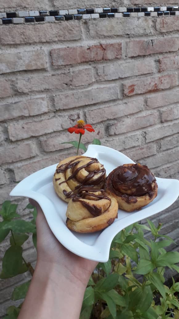 Receta de  Cinnamon roll (Roles de Canela)  super fácil