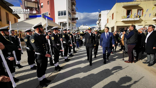 Αποκαλυπτήρια στο Άργος της προτομής του Αντιναυάρχου Κωνσταντίνου Πανανά (βίντεο)