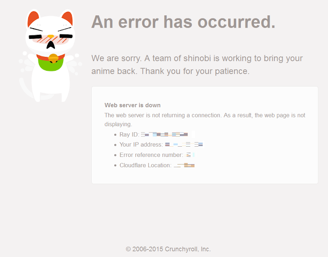 تعرض موقع أنيمي Crunchyroll.com للإختراق