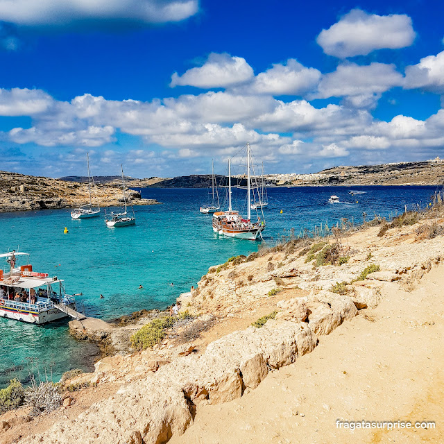 Lagoa Azul de Malta