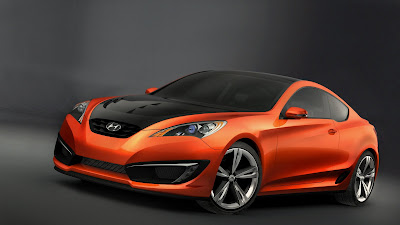 Hyundai Genesis Coupe 850 Orange Sports 1