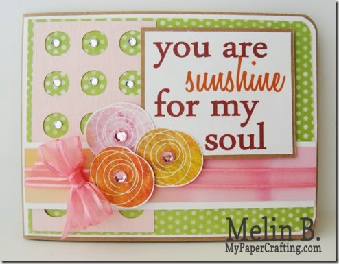 sunshine for my soul card-490