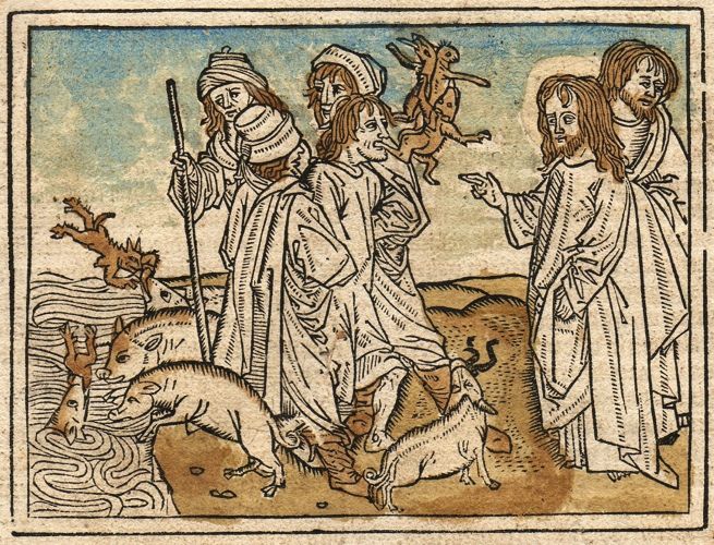 Jesus and the Gadarene Demoniac