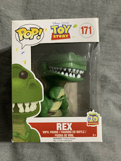 Funko Pop Rex #171 Disney Pixar Toy Story 20th Anniversary Vaulted w/ Protector