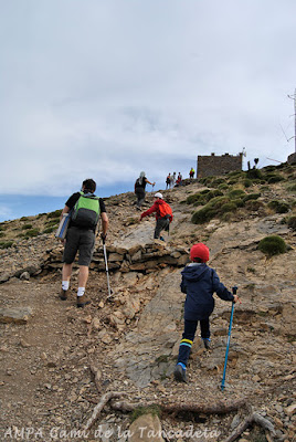 penyagolosa subida cima ampa colegio bonavista alaquas