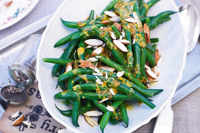 Green bean salad with cumin & orange dressing Recipe