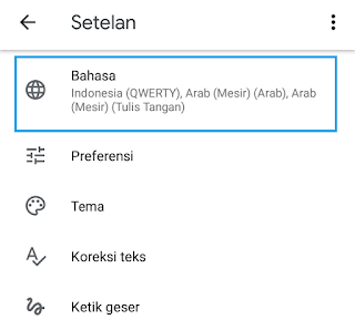 setelan google keyboard